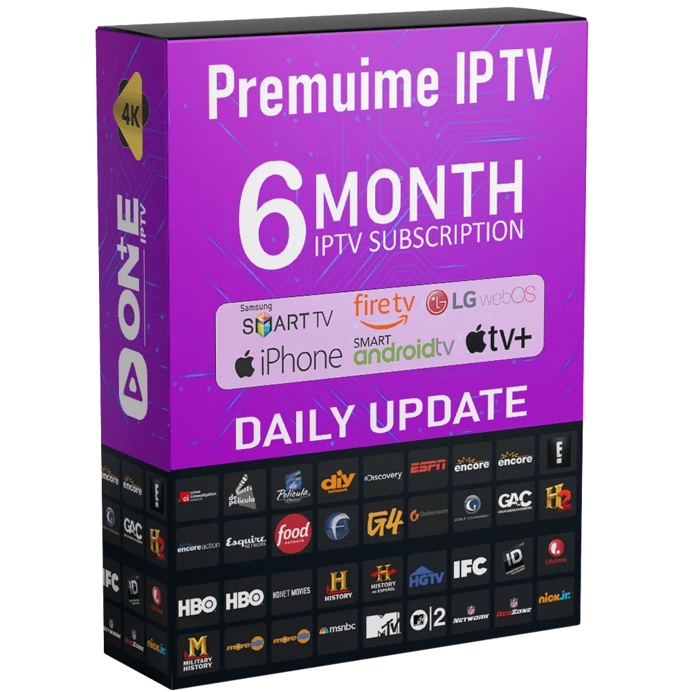 6 Months iptv Subscription