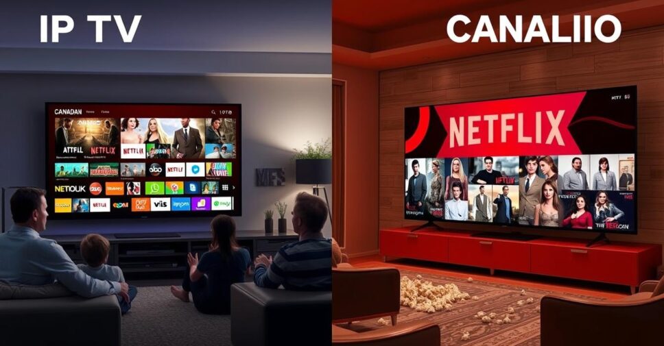 IPTV vs Netflix Canada