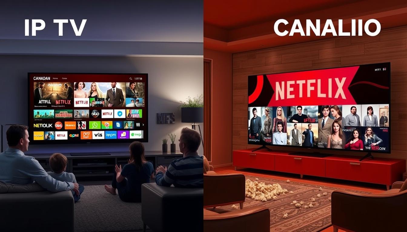 IPTV vs Netflix Canada